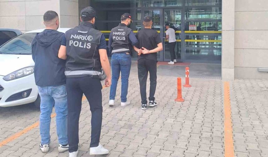 Kırıkkale’de uyuşturucu operasyonu: 2 tutuklama