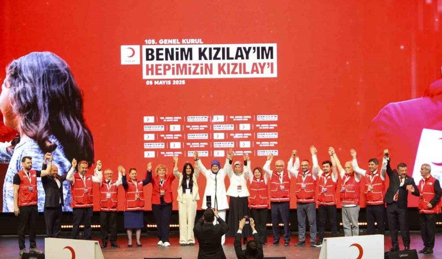 Kızılay Genel Başkanı Fatma Meriç Yılmaz güven tazeledi