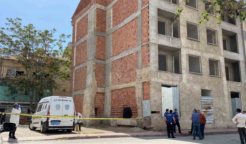 Konya’da inşaatta erkek cesedi bulundu