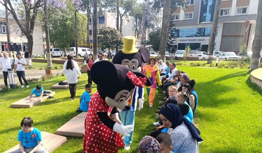 Kozan’da özel çocuklar neşeli anlar yaşadı