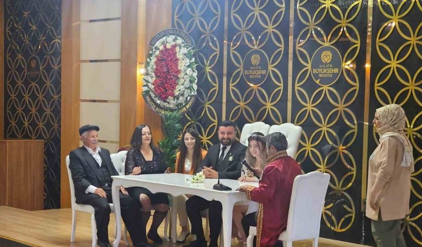 Malatya’da nikah salonlarında ’05.05.2025’ yoğunluğu
