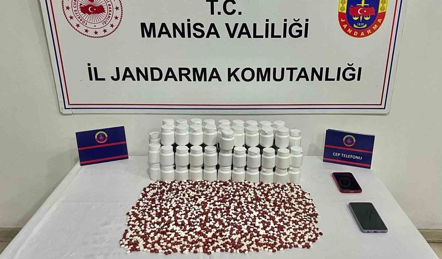 Manisa’da sentetik ecza operasyonu