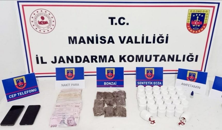 Manisa’da uyuşturucu operasyonu