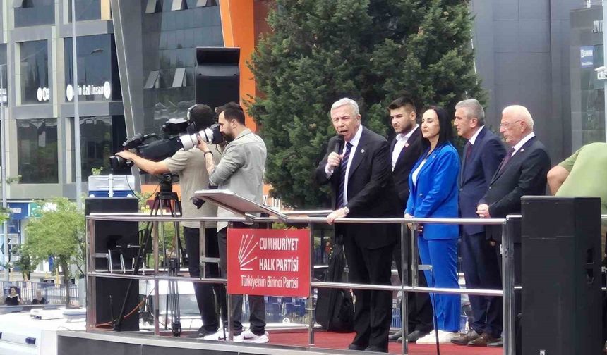 Mansur Yavaş’tan Düzce’de adalet çağrısı: "Hiçbirimizin dokunulmazlığı yok, yargılanmaktan korkmuyoruz"