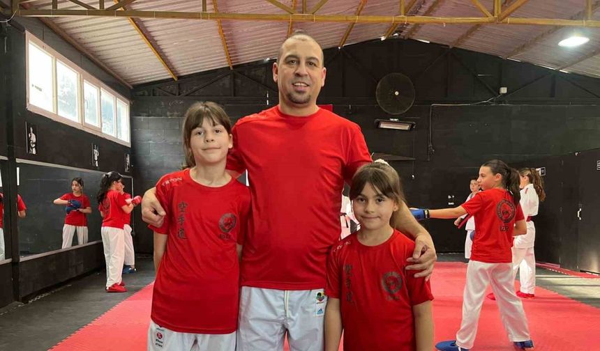 Maya ve Lara 8 dil biliyor, karetede dünya şampiyonluğunu hedefliyor