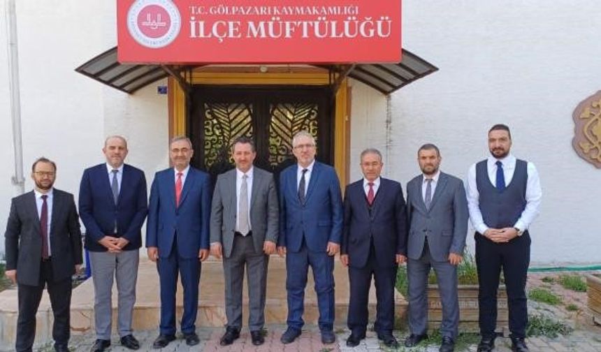 Mayıs Ayı İlçe Müftüleri Toplantısı’na Gölpazarı ev sahipliği yaptı