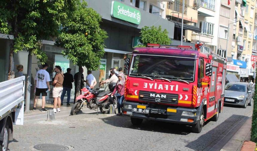 Mazgala atılan sigara izmariti, ekipleri harekete geçirdi