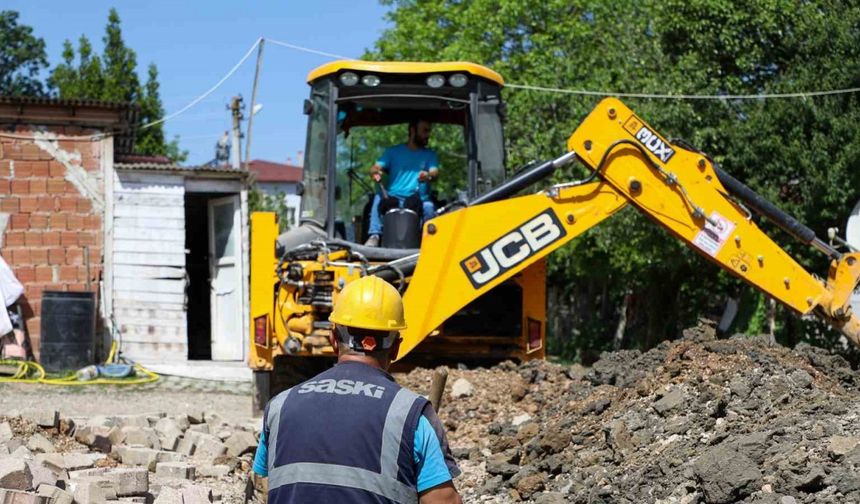Mekece Mahallesi’nin 2 bin metrelik içme suyu hattı yenileniyor