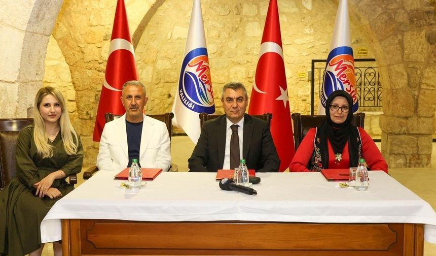 Mersin’de hayırsever iş insanında eğitime okul desteği