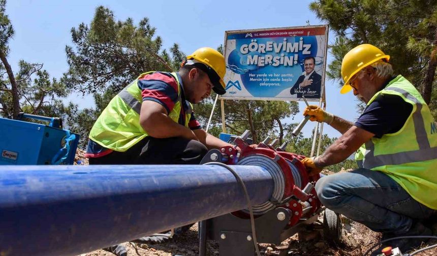 MESKİ, Silifke’de içme suyu altyapısını yeniledi