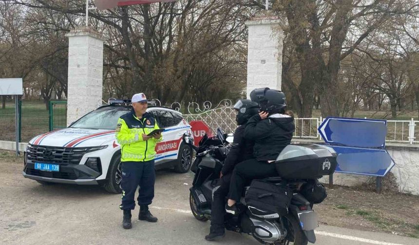 Motosiklet kazalarına jandarmadan eğitimli mücadele