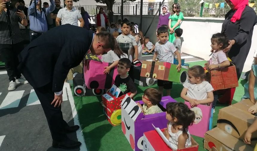 Mut’ta ’Trafik Parkur Oyun Alanı’ açıldı