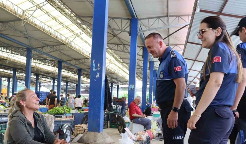 Nazilli Belediyesi’nden pazaryerlerinde düzen ve güvenlik adımı