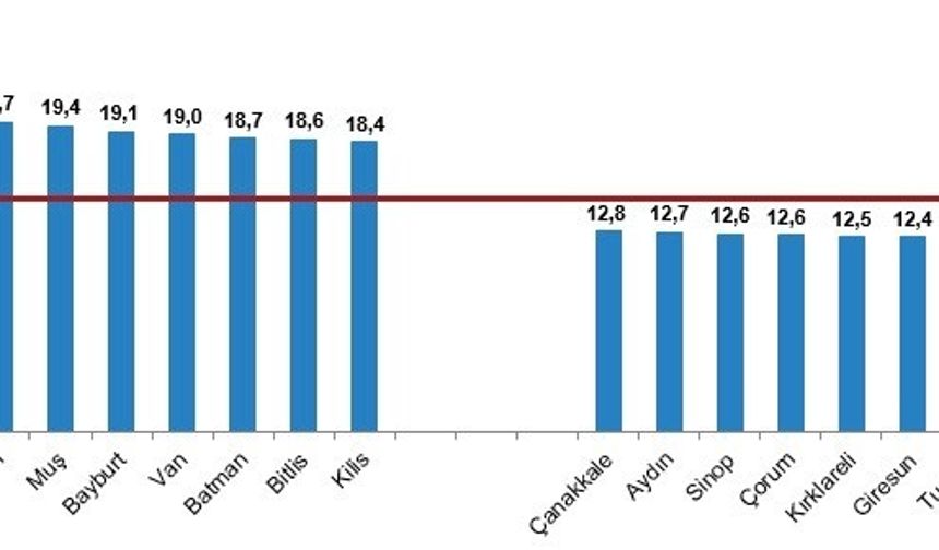 Ordu’nun genç nüfusu ülke ortalamasının altında