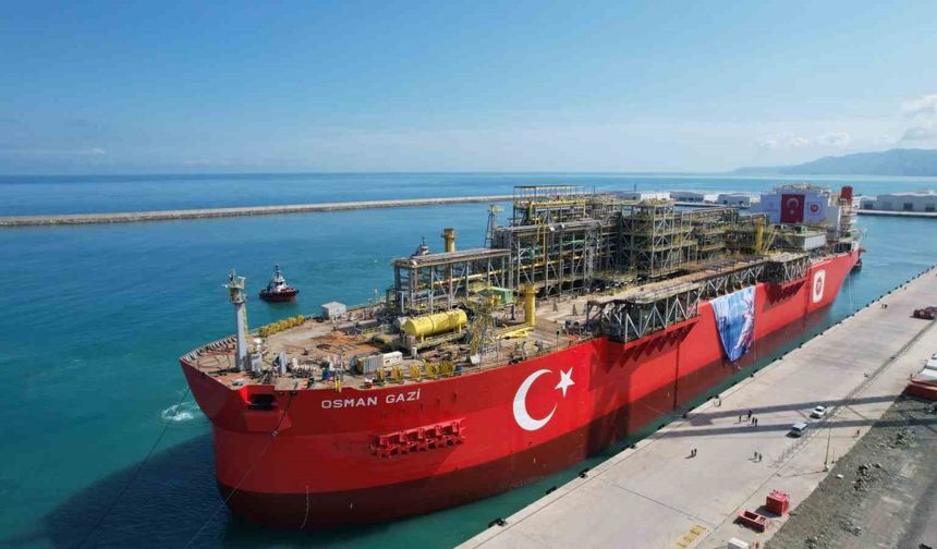 Osman Gazi Gemisi Filyos Limanı’nda