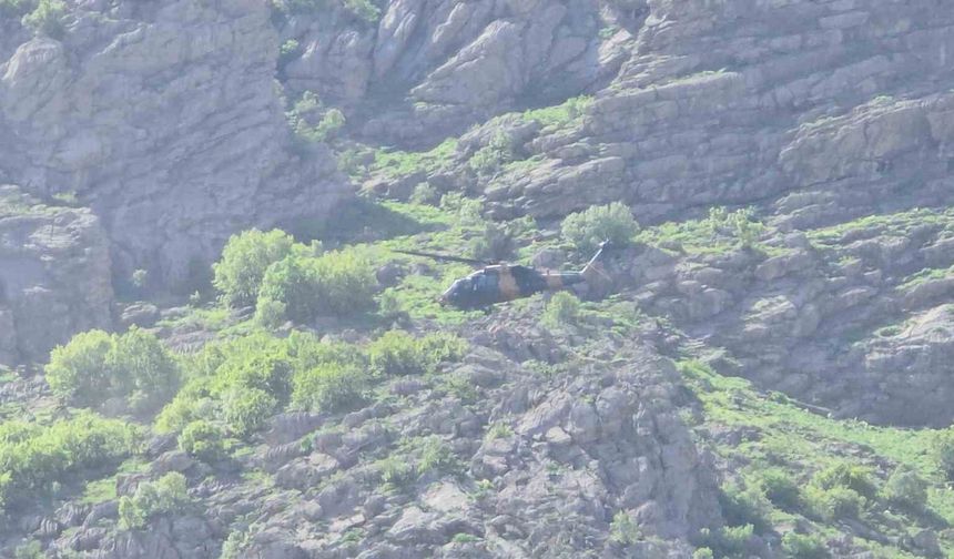 Pancar toplarken ayağını kıran yaşlı adam helikopterle kurtarıldı