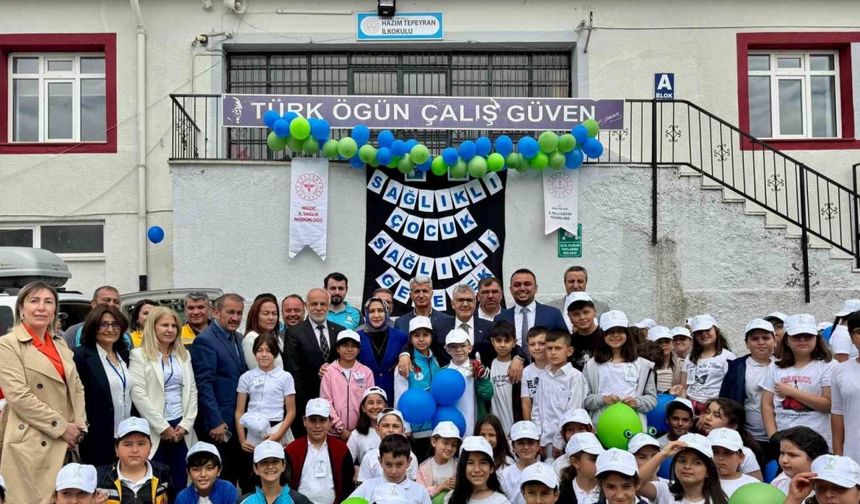 ’Sağlıklı Çocuk, Sağlıklı Gelecek’ projesi Niğde’de hayata geçti