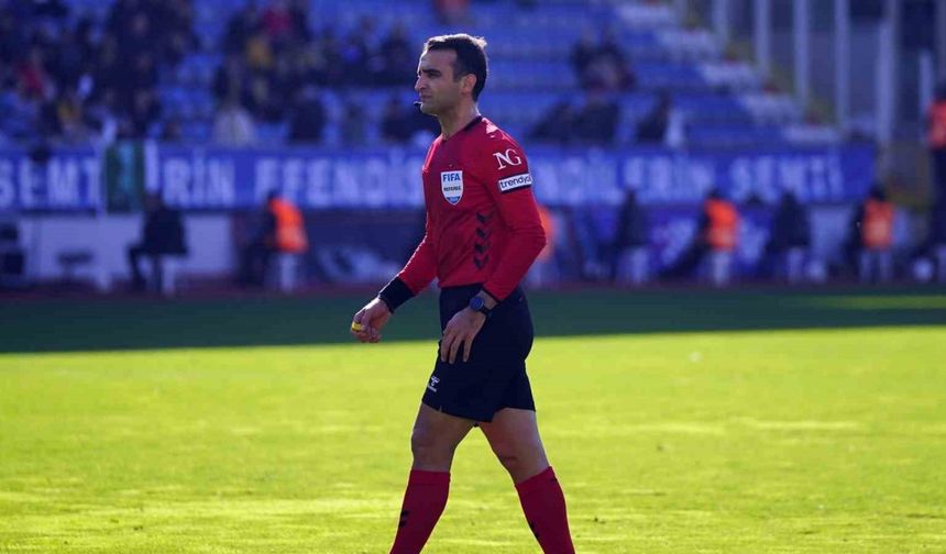 Samsunspor- Kayserispor maçında Atilla Karaoğlan düdük çalacak