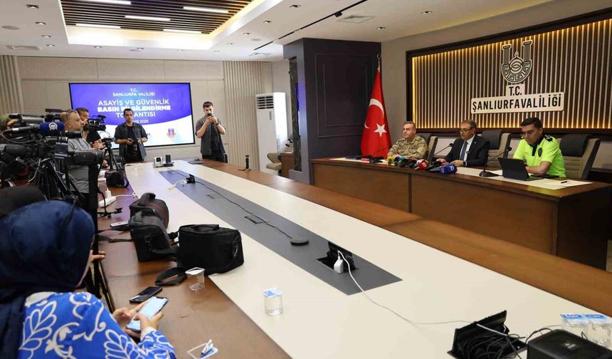 Şanlıurfa Valisi Hasan Şıldak’tan boğulma vakaları açıklaması