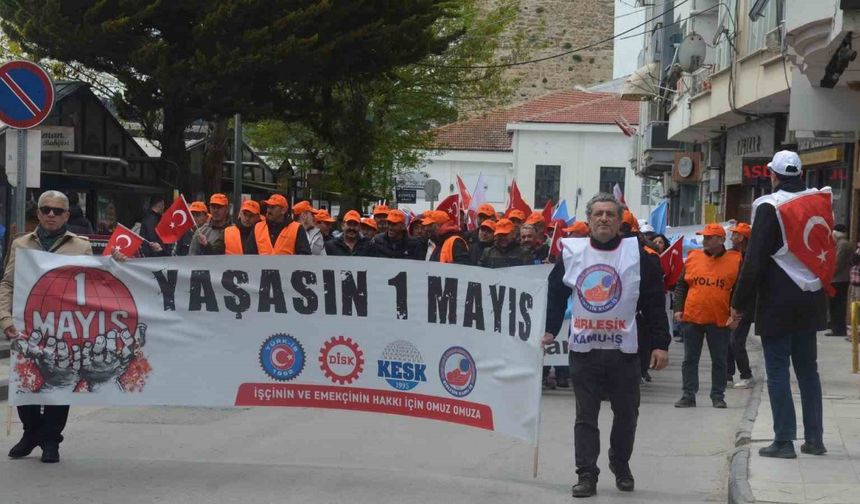 Sinop’ta 1 Mayıs kutlamaları
