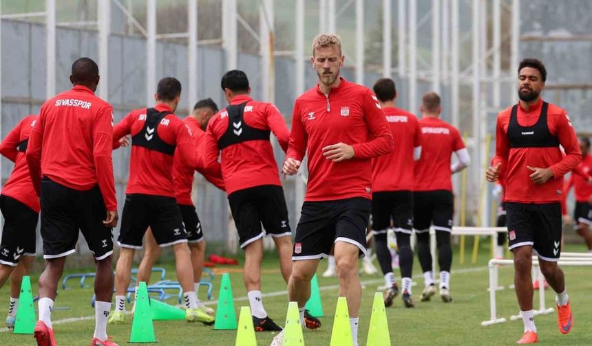 Sivasspor, Samsunspor maçına hazırlanıyor