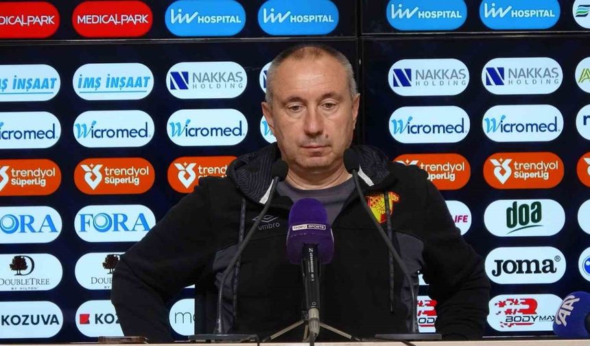 Stanimir Stoilov: "Göztepe ailesini her zaman mutlu etmeliyiz"