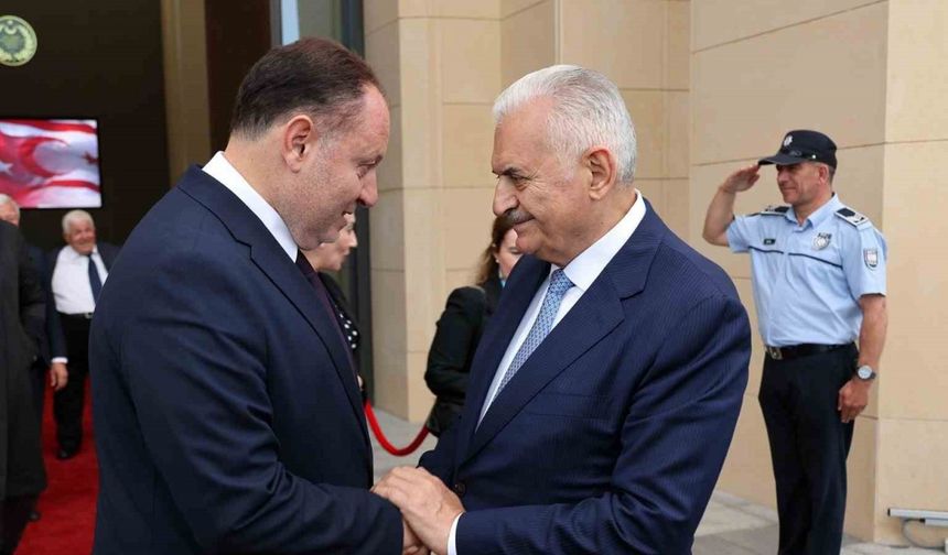 TDT Aksakallar Konseyi Başkanı Yıldırım, KKTC Meclis Başkanı Öztürkler ile bir araya geldi