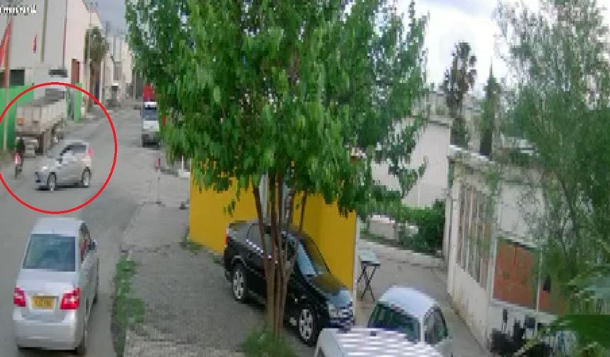 Tıra çarpan motosikletli çocuğun öldüğü kaza kamerada