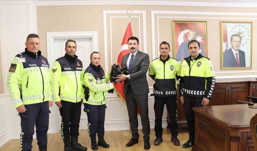 Trafik haftasında farkındalık buluşması