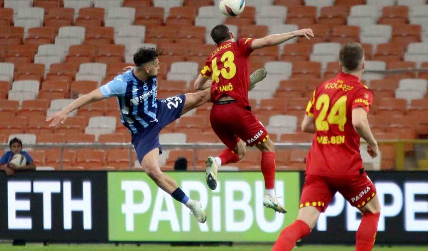 Trendyol Süper Lig: Adana Demirspor: 1 - Göztepe: 2 (Maç sonucu)