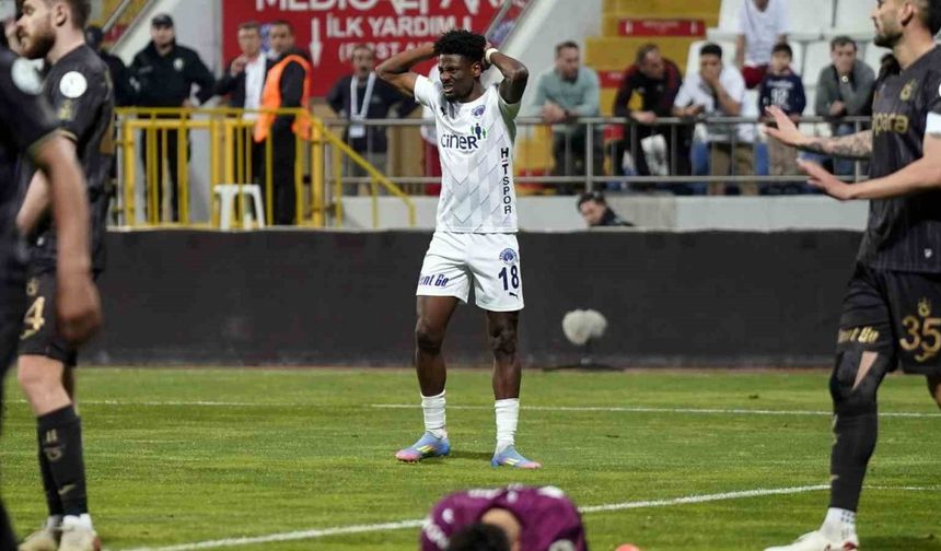 Trendyol Süper Lig: Kasımpaşa: 1 - Trabzonspor: 1 (Maç sonucu)