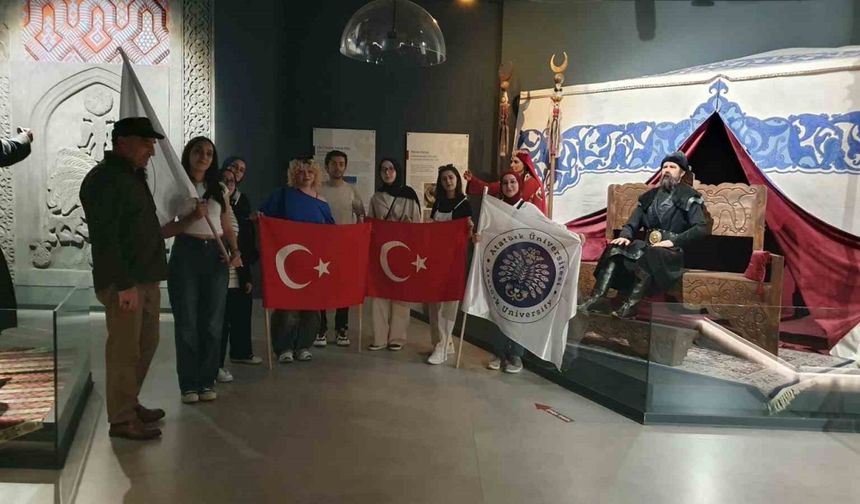 Turizm Fakültesi öğrencileri Erzurum Müzesine hayran kaldı