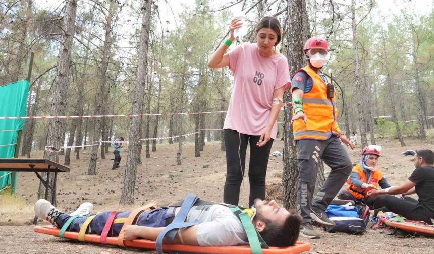 UMKE’den nefes kesen tatbikat