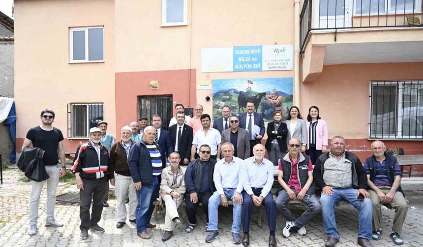 Uşak Üniversitesi bilgiyi köylerle buluşturuyor