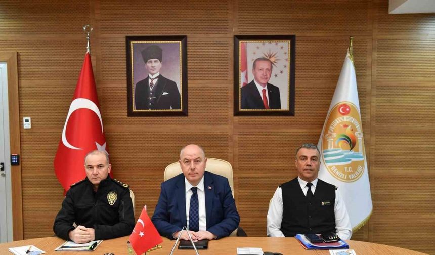 Vali Coşkun 2025 Nisan ayı asayiş verilerini paylaştı