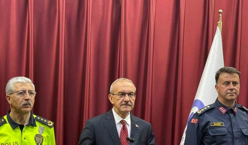 Vali Yavuz: ’Huzur İçin Kararlıyız’