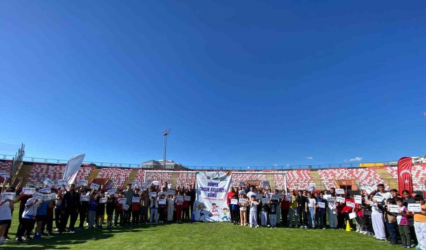 Van’da "Dünya Çocuk Atletizm Günü" kutlandı