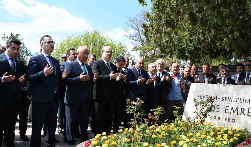 Yunus Emre’yi anma etkinliği düzenlendi