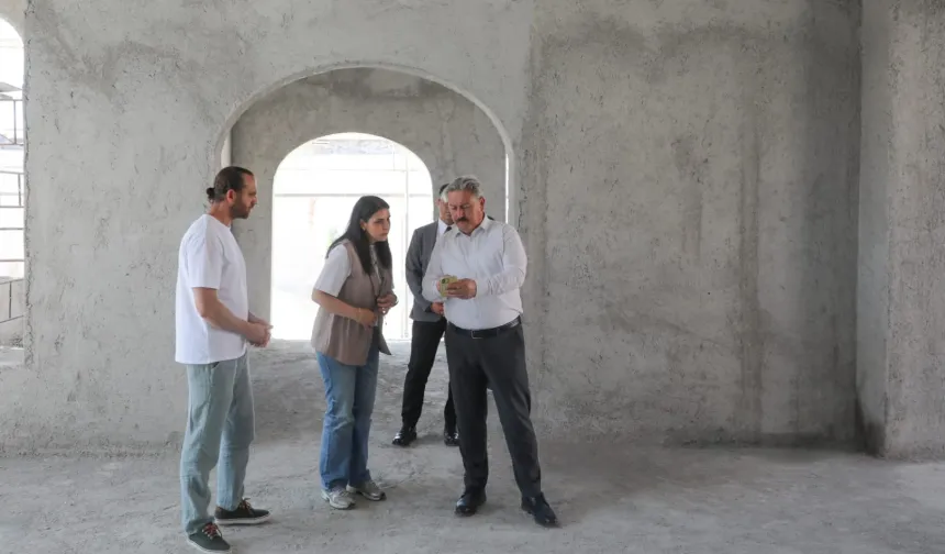 Kayseri Melikgazi'de Hayrat Camii'ne geri sayım