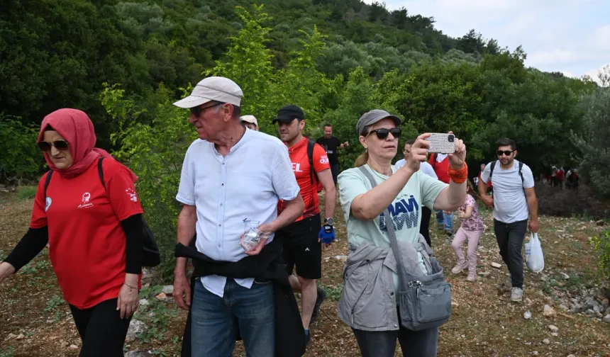 Manisa Tarzanı’nın rotasında doğa ve tarihle iç içe yürüyüş 