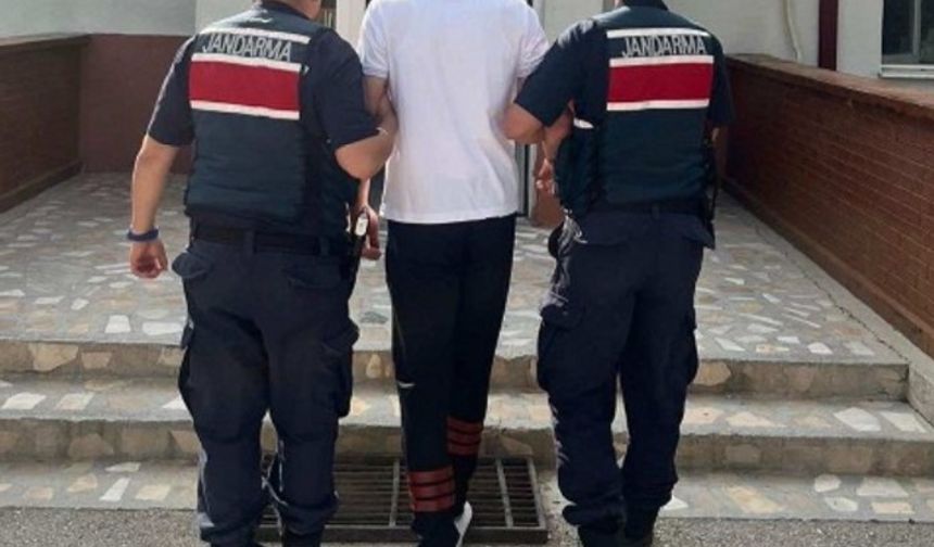 12 yıl 5 ay kesinleşmiş hapis cezası bulunan şahıs ormanlık alanda yakalandı