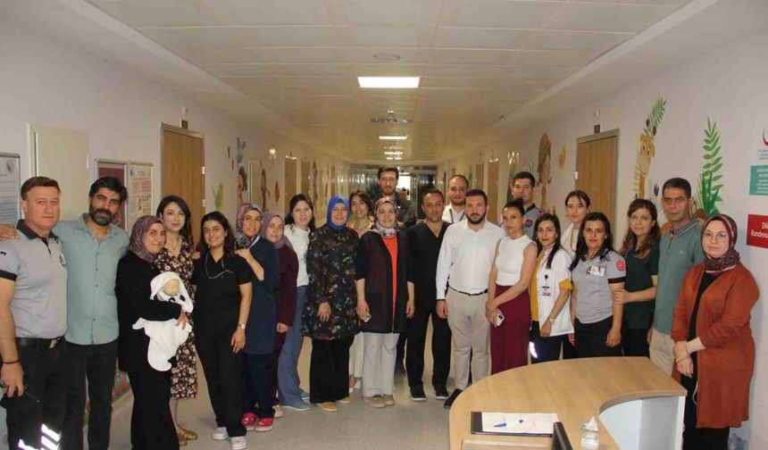 Afyonkarahisar Devlet Hastanesinde Pembe ve Mavi kod tatbikatı