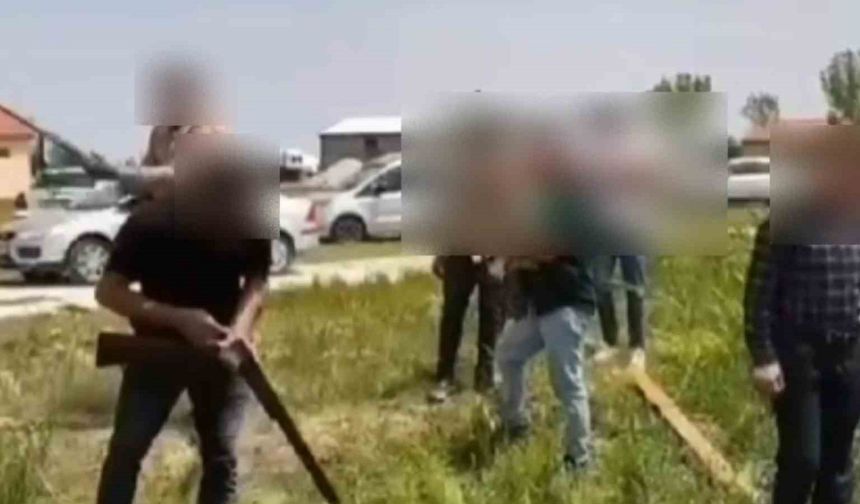 Aksaray’da magandaların evinden cephanelik çıktı