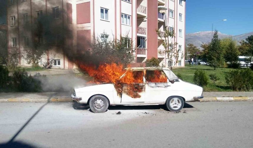 Araçlarda bırakılan malzemeler yangına neden olabilir!