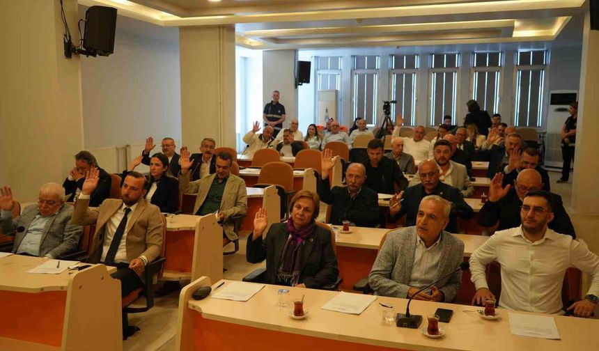 Atakum meclisi toplandı