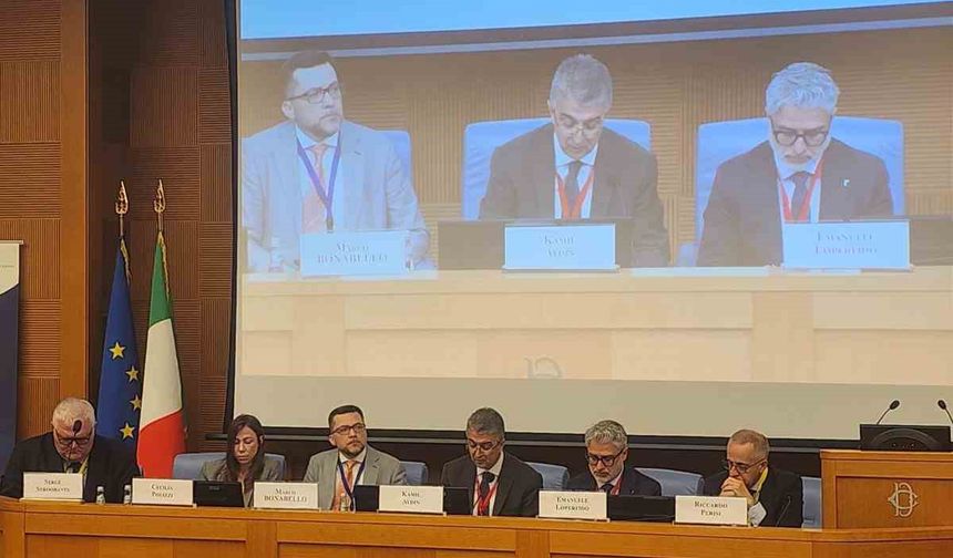Aydın, İtalya’da AGİT bölgesinde organize suçlarla mücadeleye ilişkin parlamentolar arası konferansa katıldı