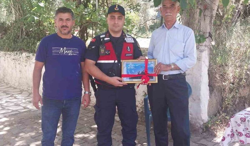 Aydın’da jandarmadan anlamlı davranış
