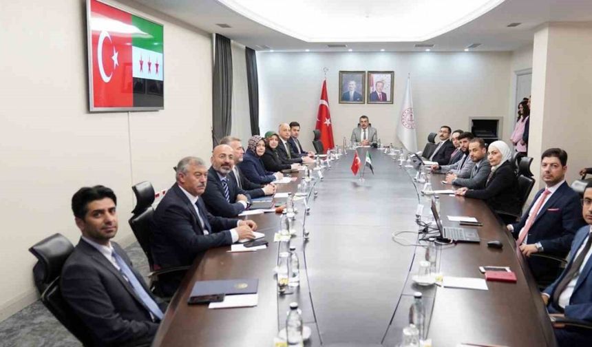 Bakan Tekin, Suriye Eğitim Bakanlığı ile iş birliği değerlendirme toplantısına katıldı
