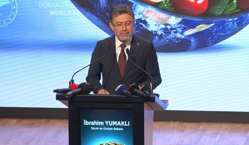 Bakan Yumaklı: "Bütün gıda işletmelerimizin kare kod uygulamasını kullanması zorunlu olacak"