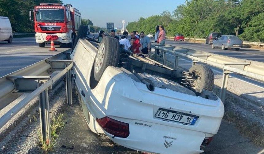 Balıkesir-Bursa kara yolunda trafik kazası: 2 yaralı